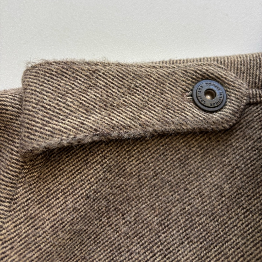 Tommy Hilfiger wool coat XL camel color detachable hood men’s field jacket - Picture 13 of 16